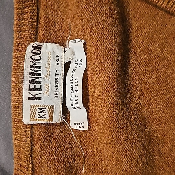 Vintage Kenmoore V neck sweater - Picture 1 of 2